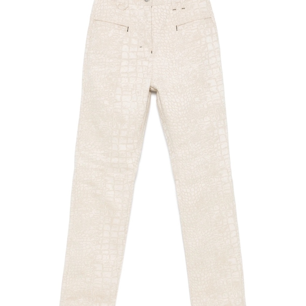 Jacquemus croc jeans